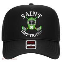St Patricks Day Saint Hat Tricks Hockey Shamrock Kids Boys Hat thumb 0
