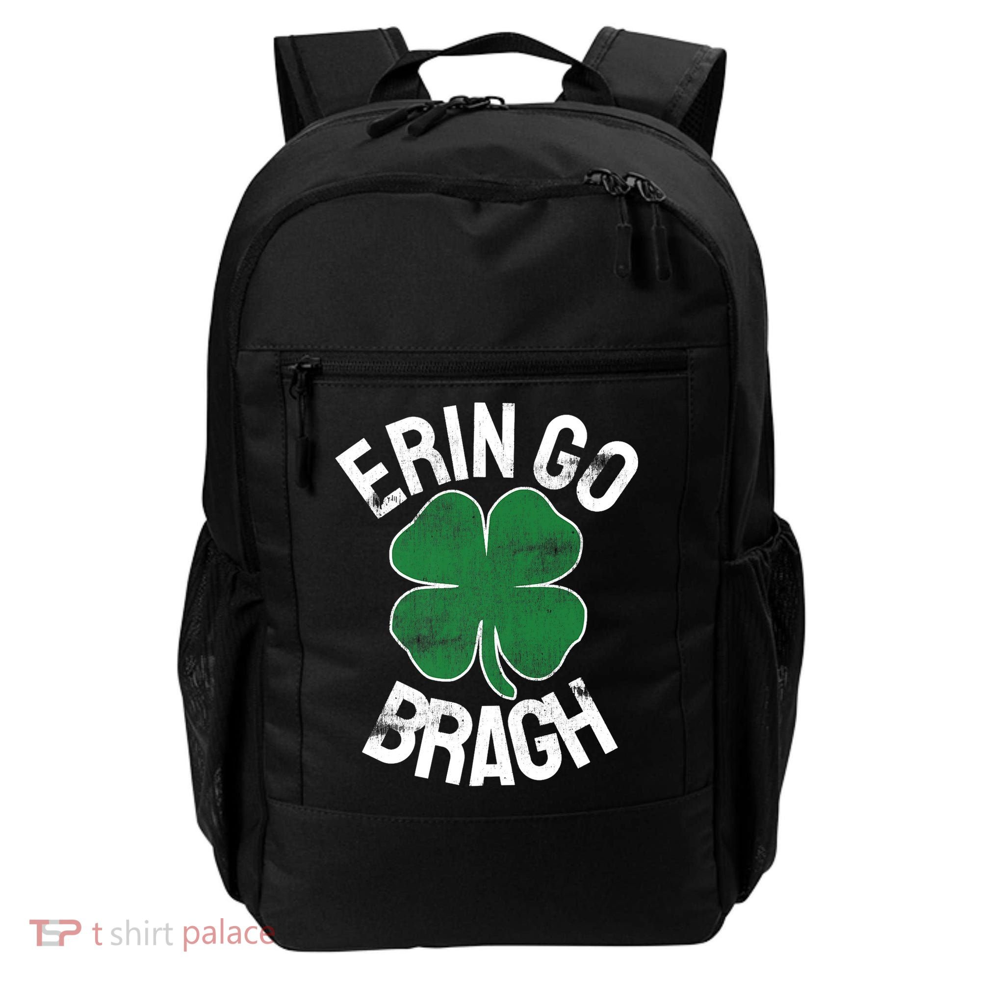 St Patricks Day Shamrock Erin Go Bragh Irish Saint Paddy's Backpack