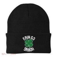St Patricks Day Shamrock Erin Go Bragh Irish Saint Paddy's Beanie thumb 0