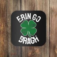 St Patricks Day Shamrock Erin Go Bragh Irish Saint Paddy's Coaster thumb 0