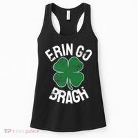 St Patricks Day Shamrock Erin Go Bragh Irish Saint Paddy's Women's Tank Top thumb 0