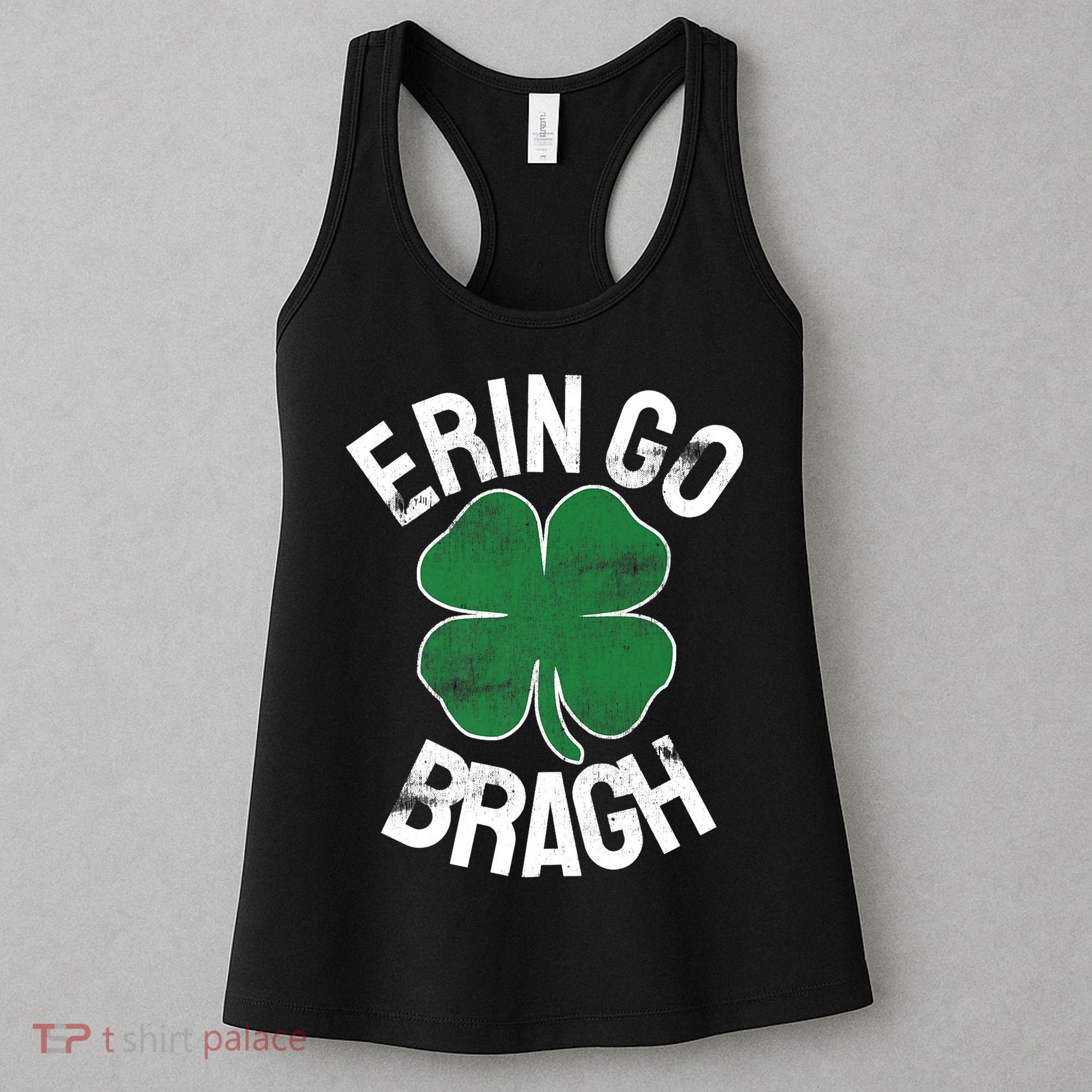 St Patricks Day Shamrock Erin Go Bragh Irish Saint Paddy's Women's Tank Top
