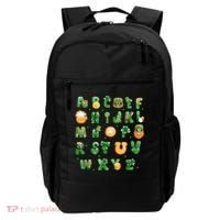 Saint Patricks Day Alphabet ABCs Elemeno For Teacher Student Backpack thumb 0