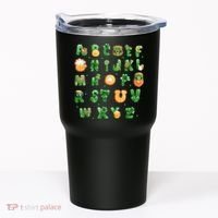 Saint Patricks Day Alphabet ABCs Elemeno For Teacher Student Tumbler thumb 0