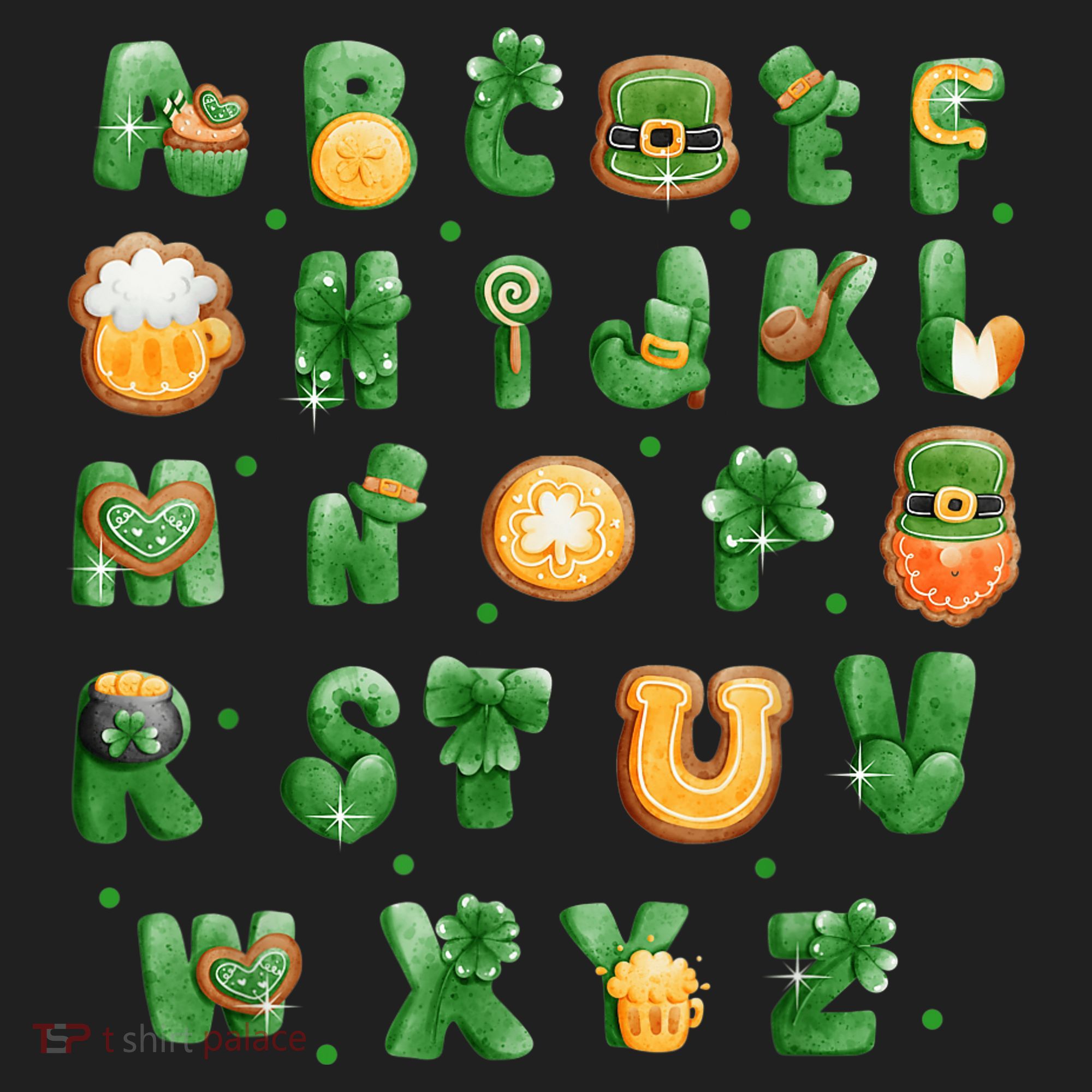 Saint Patricks Day Alphabet ABCs Elemeno For Teacher Student Tumbler