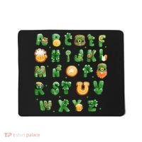 Saint Patricks Day Alphabet ABCs Elemeno For Teacher Student Mousepad thumb 0