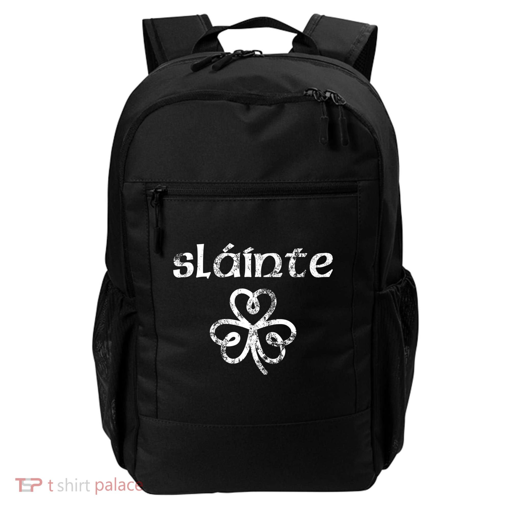 St Patricks Day, Slainte, Funny St Patricks Day Backpack
