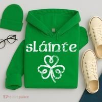 St Patricks Day, Slainte, Funny St Patricks Day Hoodie thumb 4