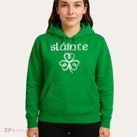 St Patricks Day, Slainte, Funny St Patricks Day Hoodie thumb 5