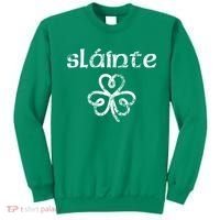 St Patricks Day, Slainte, Funny St Patricks Day Sweatshirt thumb 0
