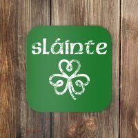 St Patricks Day, Slainte, Funny St Patricks Day Coaster thumb 0