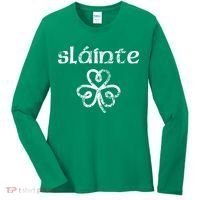 St Patricks Day, Slainte, Funny St Patricks Day Women's Long Sleeve Shirt thumb 0