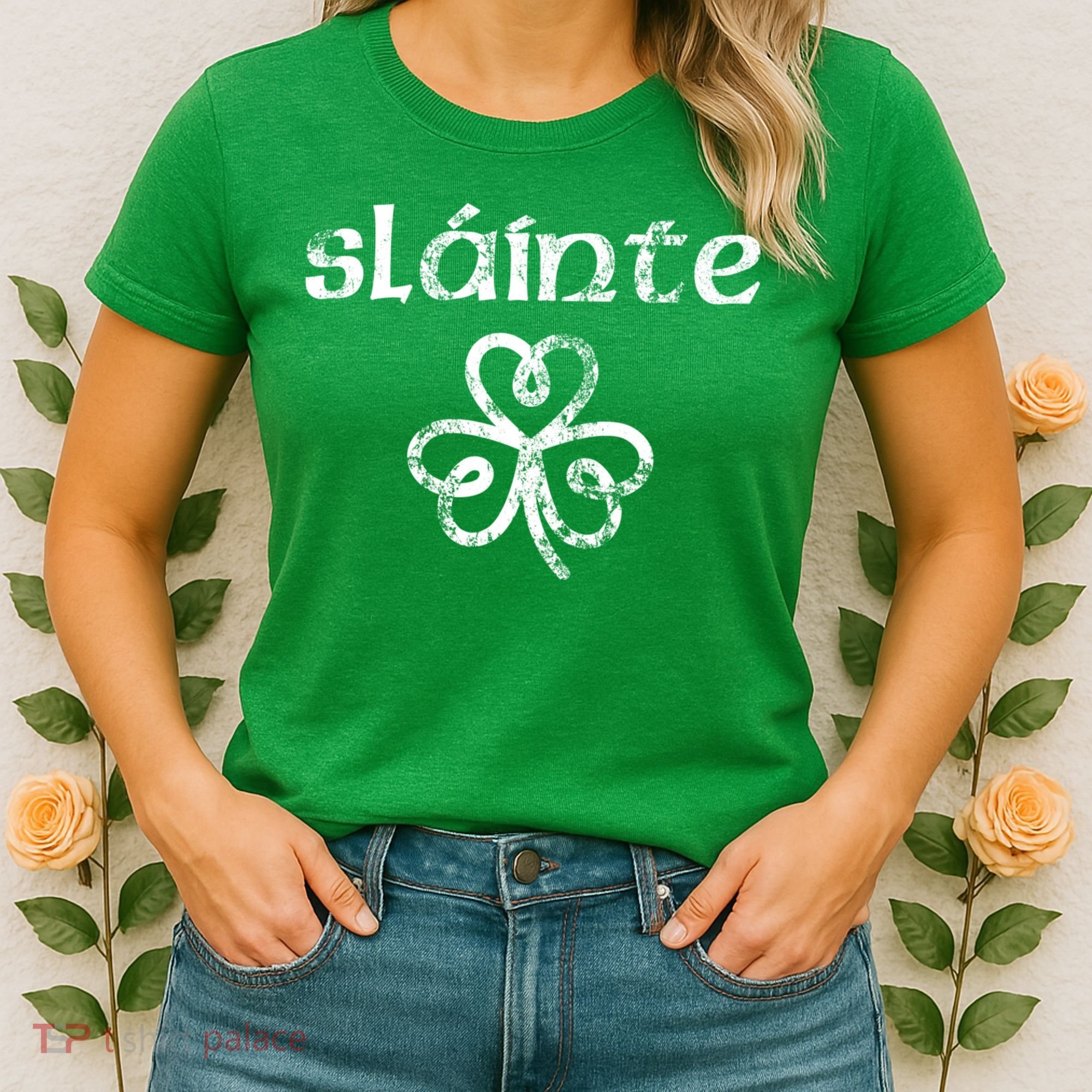St Patricks Day, Slainte, Funny St Patricks Day Women's T-Shirt