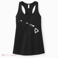 St Patricks Day Shamrock Hawaii Irish Green Saint Paddy's Women's Tank Top thumb 0