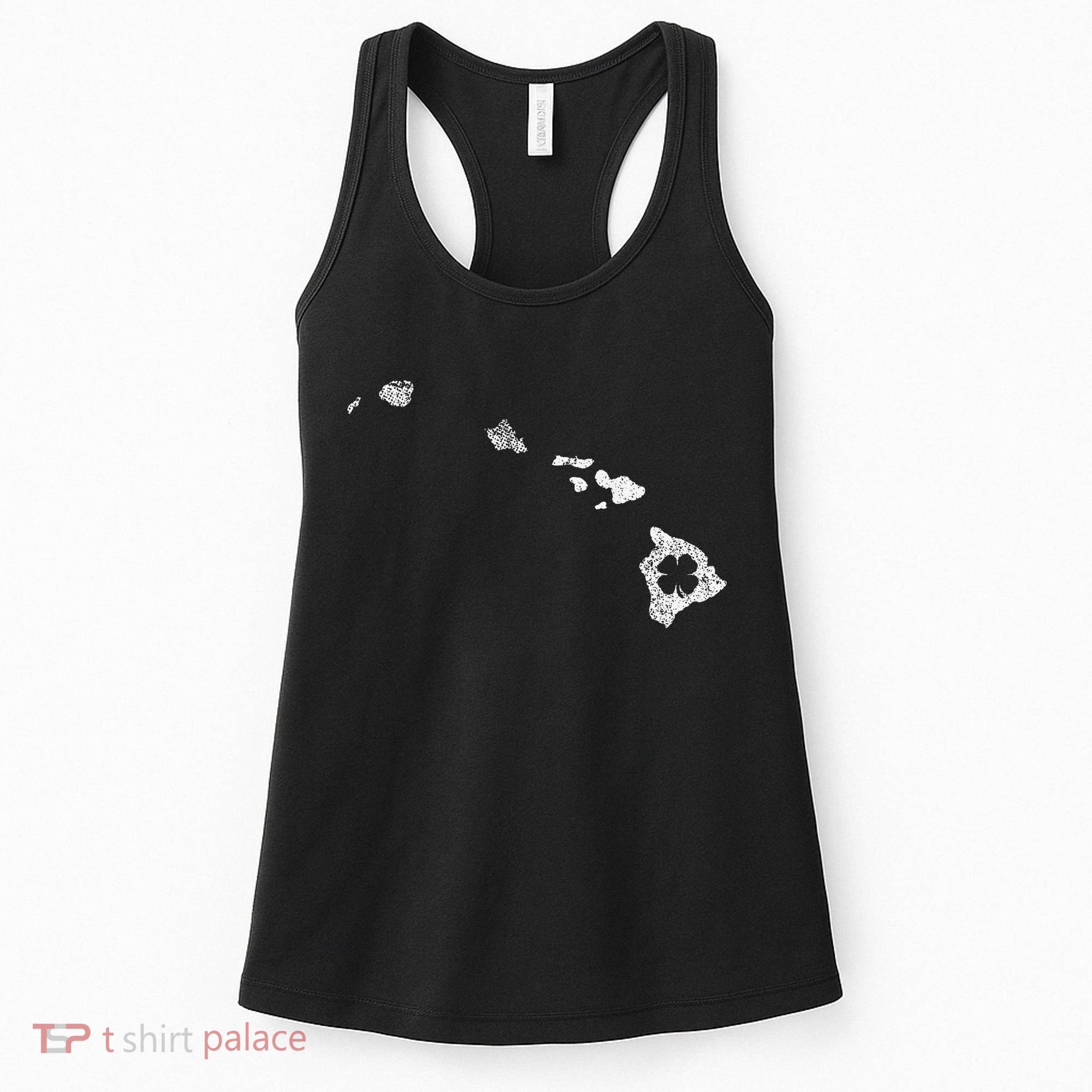 St Patricks Day Shamrock Hawaii Irish Green Saint Paddy's Women's Tank Top