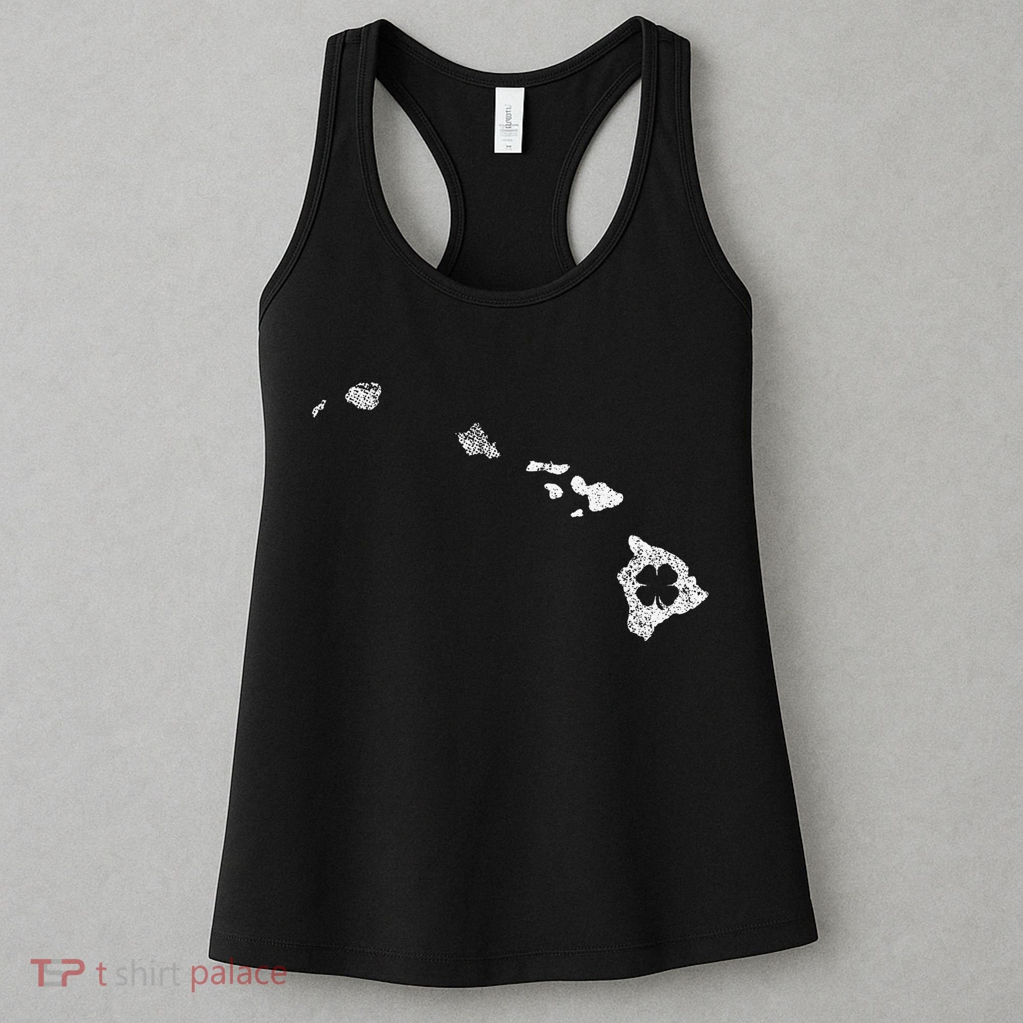 St Patricks Day Shamrock Hawaii Irish Green Saint Paddy's Women's Tank Top