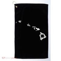 St Patricks Day Shamrock Hawaii Irish Green Saint Paddy's Golf Towel thumb 0