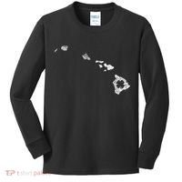 St Patricks Day Shamrock Hawaii Irish Green Saint Paddy's Kids Long Sleeve Shirt thumb 0
