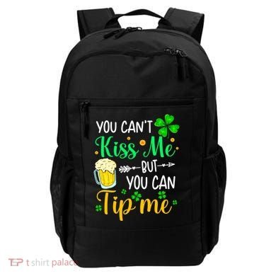 St Patrick's Day Lucky Shamrock Waitress Bartender Waiter Backpack