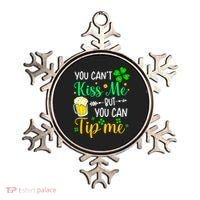 St Patrick's Day Lucky Shamrock Waitress Bartender Waiter Ornament thumb 0