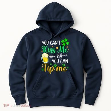 St Patrick's Day Lucky Shamrock Waitress Bartender Waiter Hoodie