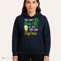 St Patrick's Day Lucky Shamrock Waitress Bartender Waiter Hoodie thumb 5