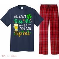 St Patrick's Day Lucky Shamrock Waitress Bartender Waiter Pajama Set thumb 0