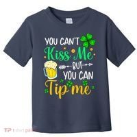 St Patrick's Day Lucky Shamrock Waitress Bartender Waiter Toddler T-Shirt thumb 0