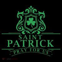 Saint Patricks Day Pray For Us St Patrick's Catholic Patty's Women's Hoodie thumb 2