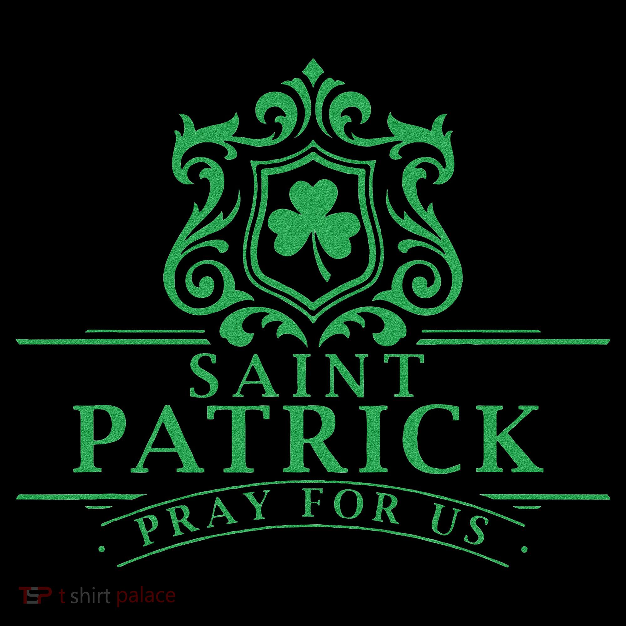 Saint Patricks Day Pray For Us St Patrick's Catholic Patty's Women's Hoodie