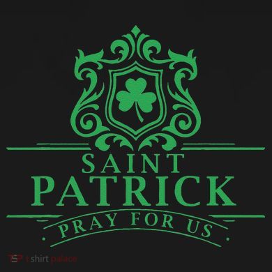 Saint Patricks Day Pray For Us St Patrick's Catholic Patty's Baby Long Sleeve Bodysuit