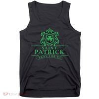 Saint Patricks Day Pray For Us St Patrick's Catholic Patty's Tank Top thumb 0