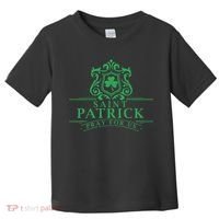 Saint Patricks Day Pray For Us St Patrick's Catholic Patty's Toddler T-Shirt thumb 0
