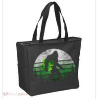 St Patricks Day Bigfoot Irish Shamrock Sasquatch Clover Leaf Tote Bag thumb 2