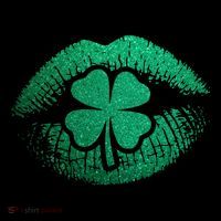 St PatrickS Day Irish Leaf Clover Lips Bucket Hat thumb 4