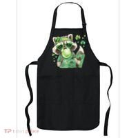 St Patrick’s Day 67 Raccoon Viral Meme Apron thumb 0