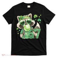 St Patrick’s Day 67 Raccoon Viral Meme T-Shirt thumb 0