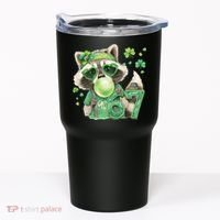St Patrick’s Day 67 Raccoon Viral Meme Tumbler thumb 0