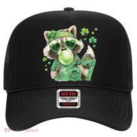 St Patrick’s Day 67 Raccoon Viral Meme Hat thumb 0
