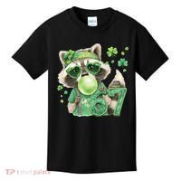 St Patrick’s Day 67 Raccoon Viral Meme Kids T-Shirt thumb 0