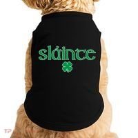 Slainte Patricks Day Shamrock Doggie Tank thumb 0