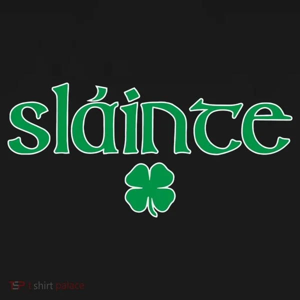 Slainte Patricks Day Shamrock Doggie Tank