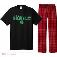 Slainte Patricks Day Shamrock Pajama Set thumb 0