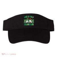 St Patricks Day Teacher Shirt One Lucky Teacher Shamrock Visor thumb 0