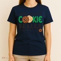 Scout Proud Dad Of A Cookie Dealer Girl Troop Leader Pullover Hoodie T-Shirt thumb 4