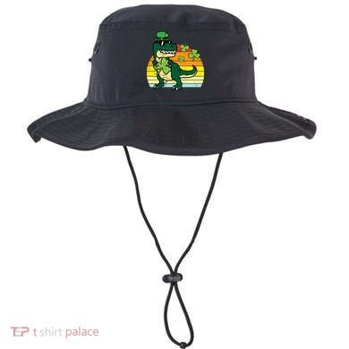 St Patricks Day Dino Saint Paddys Pattys Trex Bucket Hat
