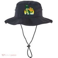 St Patricks Day Dino Saint Paddys Pattys Trex Bucket Hat thumb 0