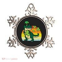 St Patricks Day Dino Saint Paddys Pattys Trex Ornament thumb 0