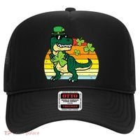 St Patricks Day Dino Saint Paddys Pattys Trex Hat thumb 0