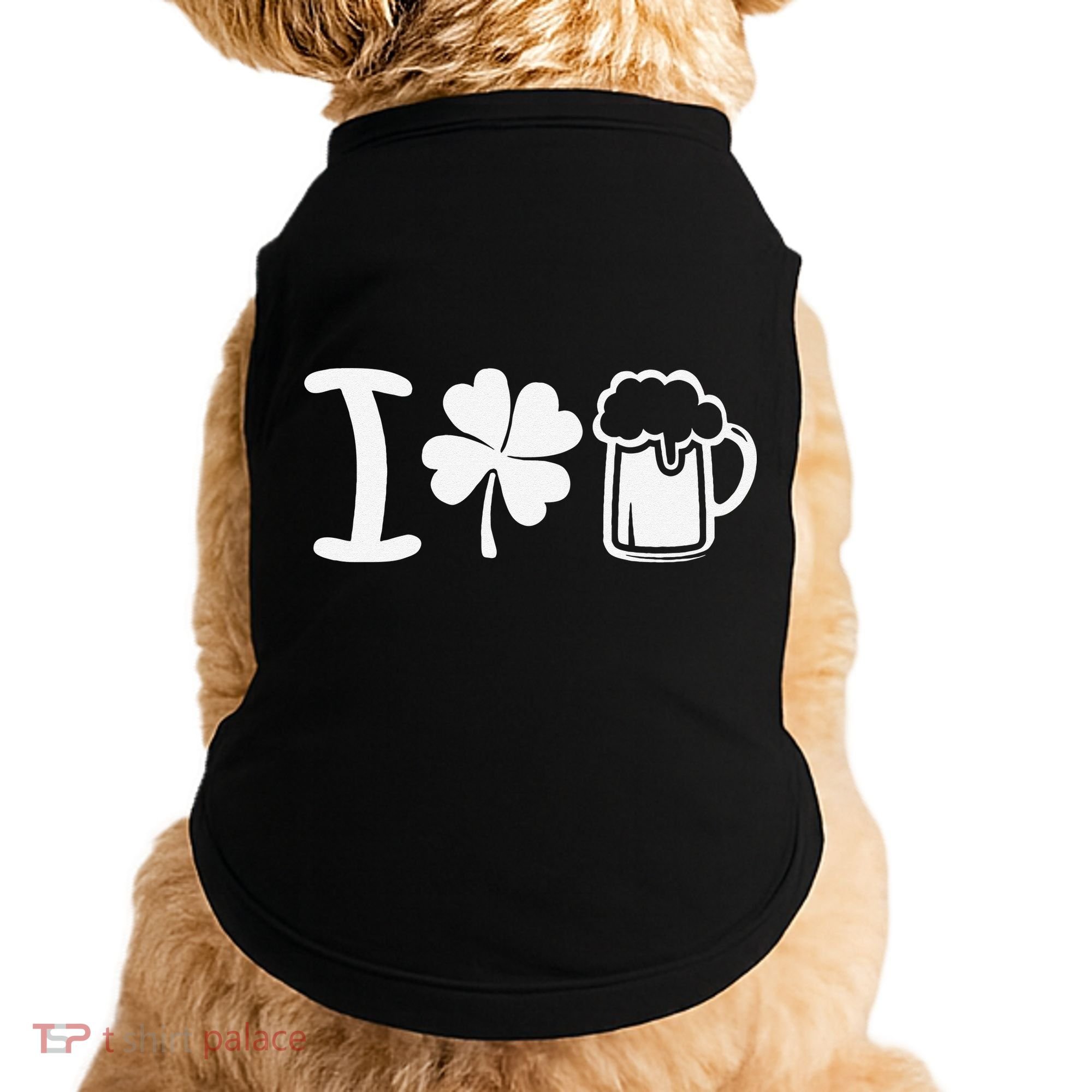 Saint Patrick's Day I Love Beer Doggie Tank